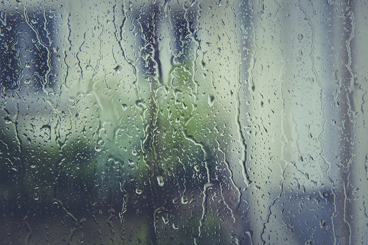 Condensation on a window